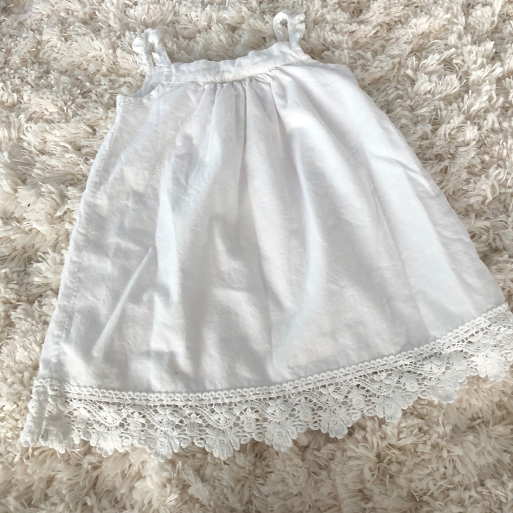 Beautiful white sundress